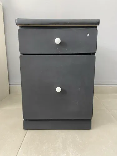 Gaveteiro de Escritório Preto