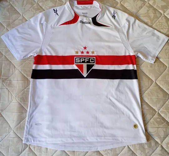Camisa São Paulo FC - Original Reebok (2006/2007) - Personalizada com o nome Ednilson