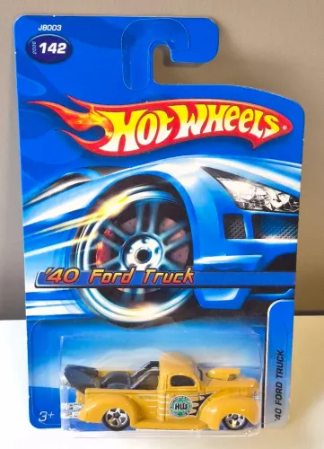 Miniatura Hot Wheels 1940 Ford Truck Amarela