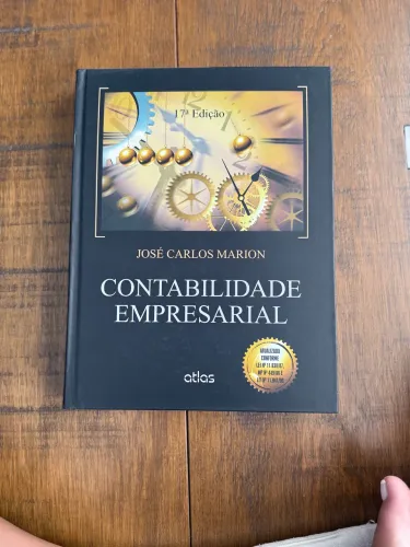 Livro contabilidade empresarial - Capa Dura