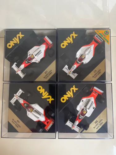Carros McLaren Onyx Ayrton Senna Originais