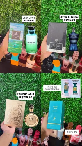 Perfumes árabes a partir de R$99,90