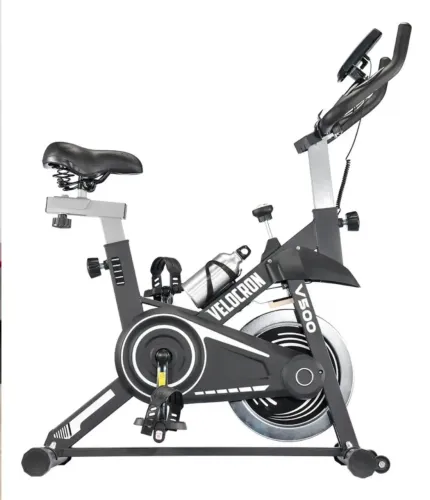 Bicicleta Ergométrica Spinning Inércia 5kg Velocron V500 Preto