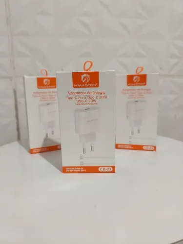 Carregador Tipo C Android e iPhone 