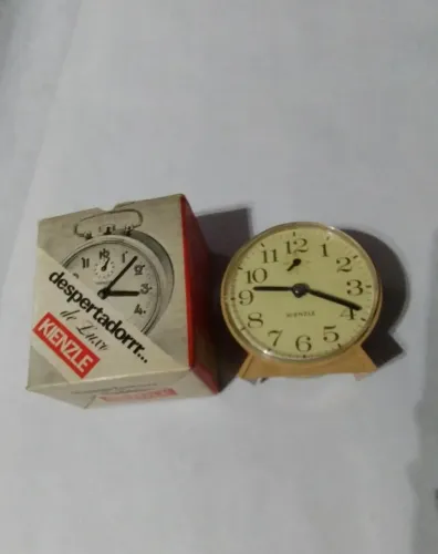 Despertador Antigo Kienzle Anos 70 Na Caixa - Novo Estoque Antigo ler descrição