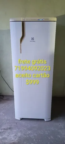 Eletrolux Frost Free digital EXCELENTE $999 frete grátis *23 aceito cartão