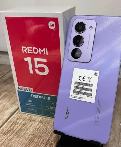 Celular Xiaomi Redmi 15 256GB 8GB -- Roxo Promoção Loja física com Garantia e Nota