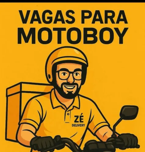 VAGA PARA MOTOBOY ZÉ DELIVERY