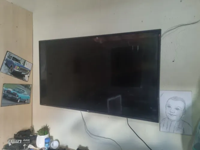 Smartv lg 55 com defeito