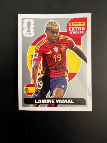 Figurinha lendária lamine Yamal