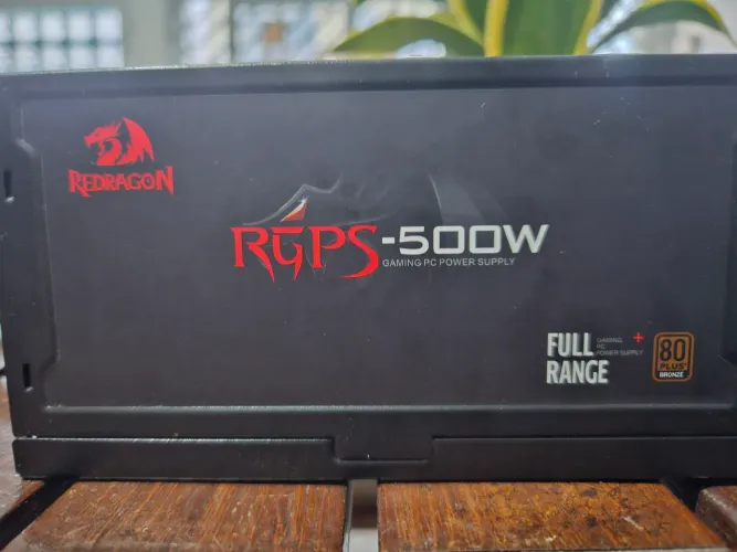 Fonte Redragon 500W 80plus Bronze