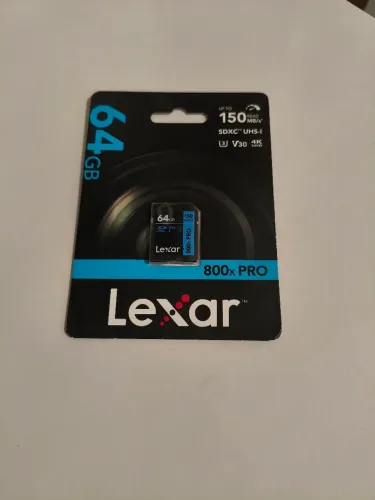 Cartão lexar 64gb 4K