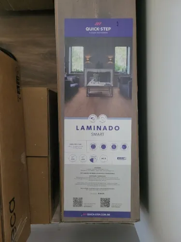 Piso Laminado Quick-Step Smart 7 mm 3 caixas lacradas (sobra de obra) Cobertura total: 7,5