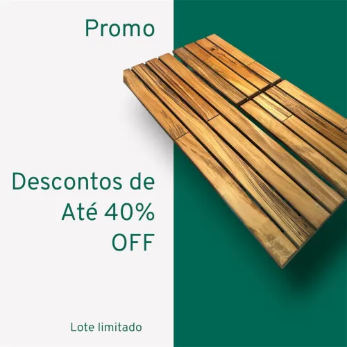DECK MODULAR DE MUIRACATIARA - MADEIRA NOBRE | PREÇO DE FÁBRICA