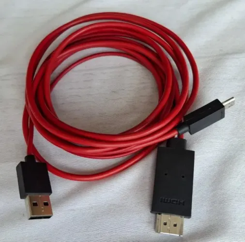 Cabo Mhl Adaptador Micro Usb para Hdmi Samsung Galax