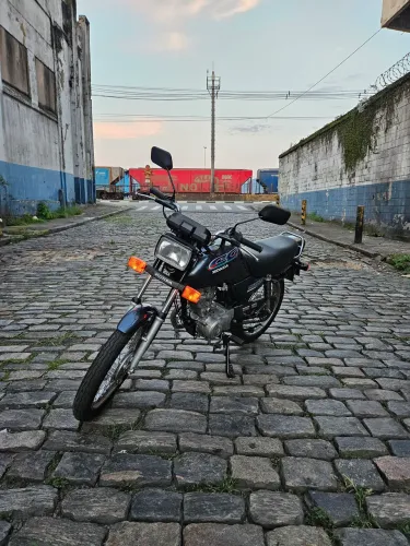 Cg 125 1986 placa preta com motor preparado