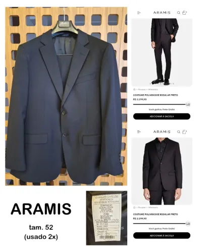 Terno e calça ARAMIS 52