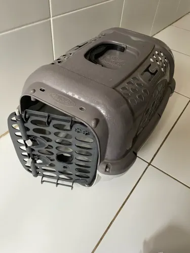 Caixa de transporte pet para cães e gatos