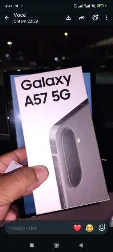 Sansung Galaxy A57 257 giga lacrado semmuso