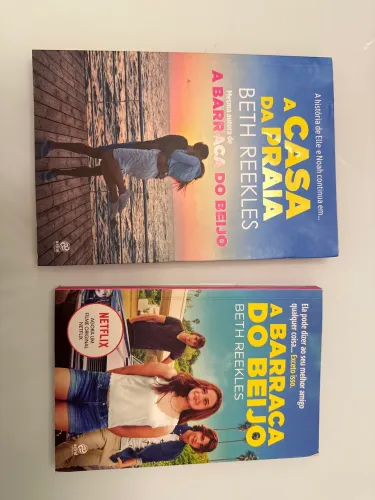 Coleção livros a barraca do beijo