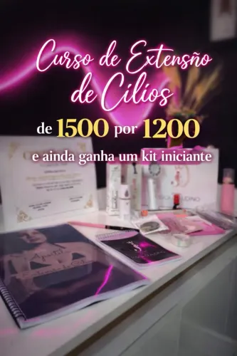 Curso de Extensão de Cílios 