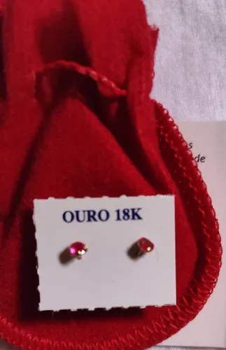 Brinco de ouro 18K
