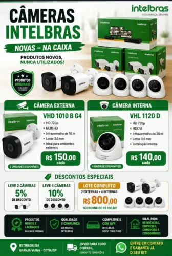 Câmera Intelbras