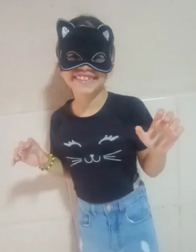 Fantasia Carnaval Gatinha
