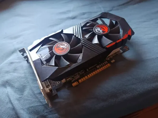 Placa De Vídeo Soyo Nvidia Geforce Gtx 1050 Ti 4gb Dual Fan
