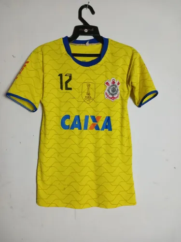 Camiseta nike infantil de futebol time Corinthians