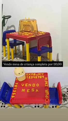 Mesa de criança 
