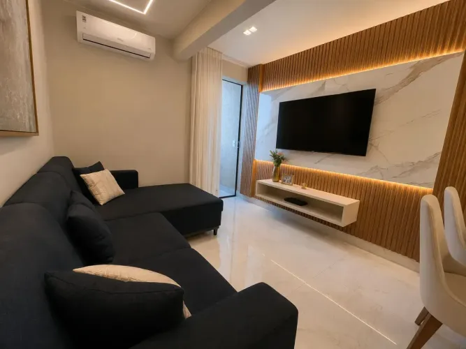 Apartamento Novo de Alto Padrão | 2 Quartos, Suíte, Planejados e Automação Completa