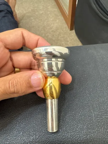 Bocal De Trombone 5s Padovani Calibre Fino Small Shank