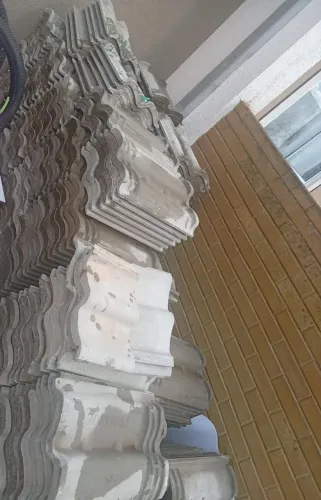 Telhas de cimento