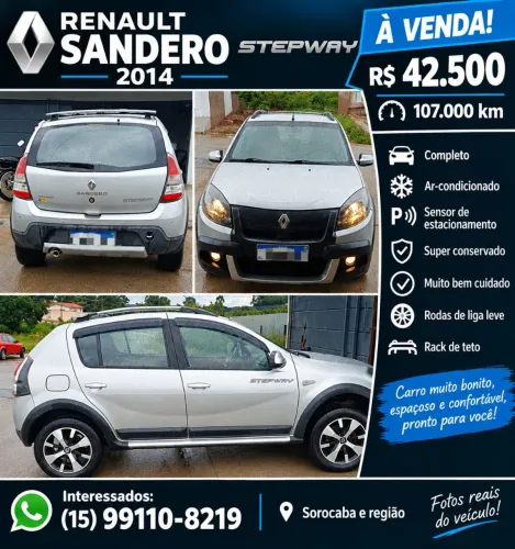 Renault Sandero Stepway Hi-power 1.6 8V 5P 2014