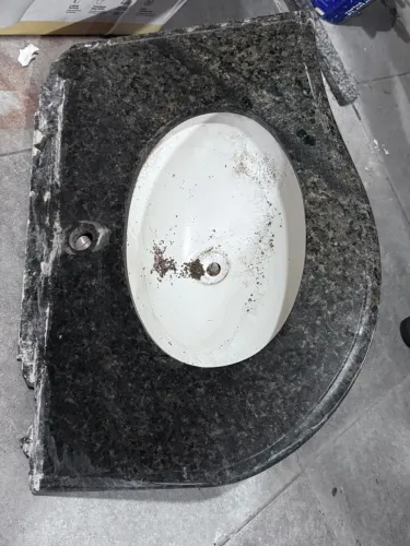 Pia em granito para banheiro só 100,00