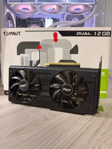 Placa de Vídeo RTX 3060 12GB Palit - 100% Funcional