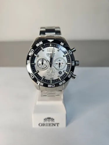 Relógio Quartz Aço Prateado Orient