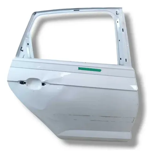 Porta Traseira Direita Vw Polo 2018 2024 Detalhe Traseira Direita Branco
