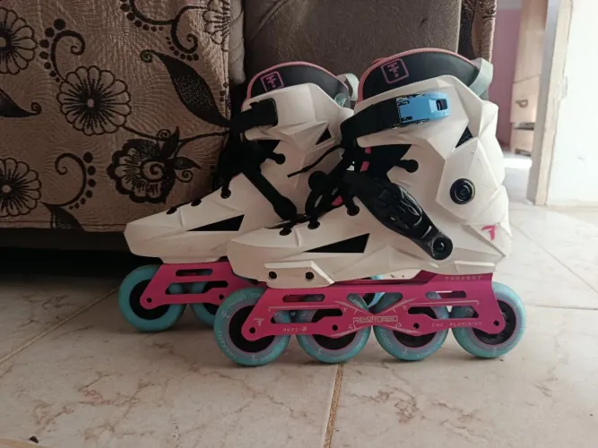 Patins traxart Completo + kit proteção 