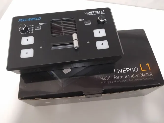 Mixer De Vídeo Feelworld Livepro L1 Multi-formato