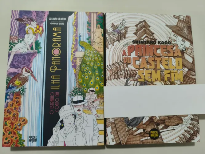 Mangá Ilha Panorama e Princesa do Castelo sem Fim