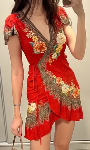 Vestido farm coleção Flores original