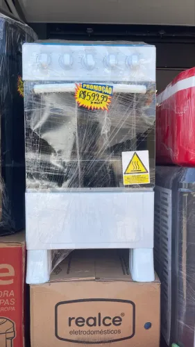 FOGÃO REALCE 4 BOCAS A GÁS COM FORNO ?
