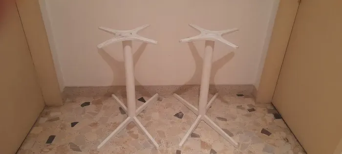 Bases de mesa de alumínio ( par)