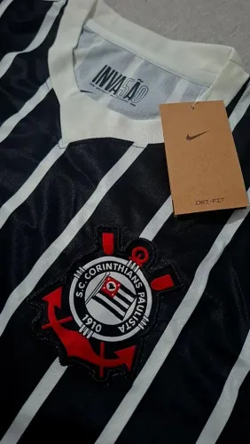 Camisa Corinthians 2026 Alvinegra Invasão