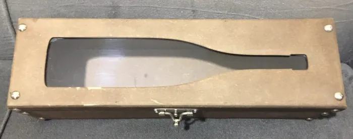 Caixa Presente de Vinho Porta Rolhas em Mdf para Decoração - NOVA