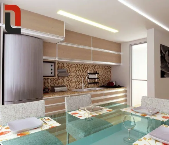 Costa Ecoville Apto 58m² 2 quartos, sacada gourmet e 1 vaga