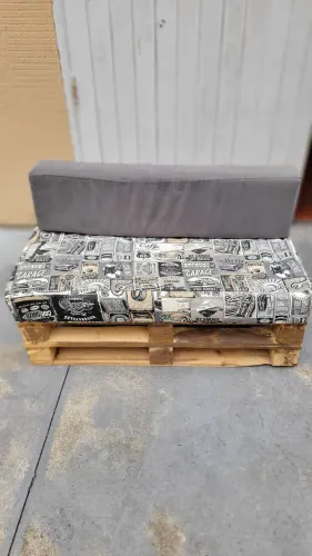 ? Sofá de Pallet Artesanal