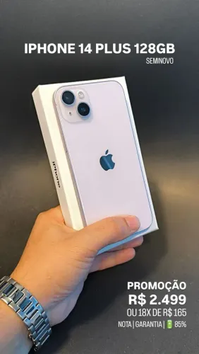 iPhone 14 Plus 128GB Nota e Garantia
